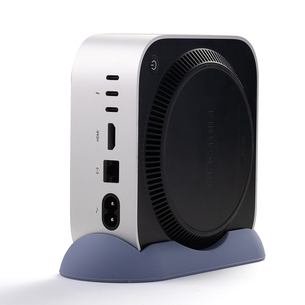 Laptop Accessories Distributor - Silicone Vertical Stand for Mac Mini