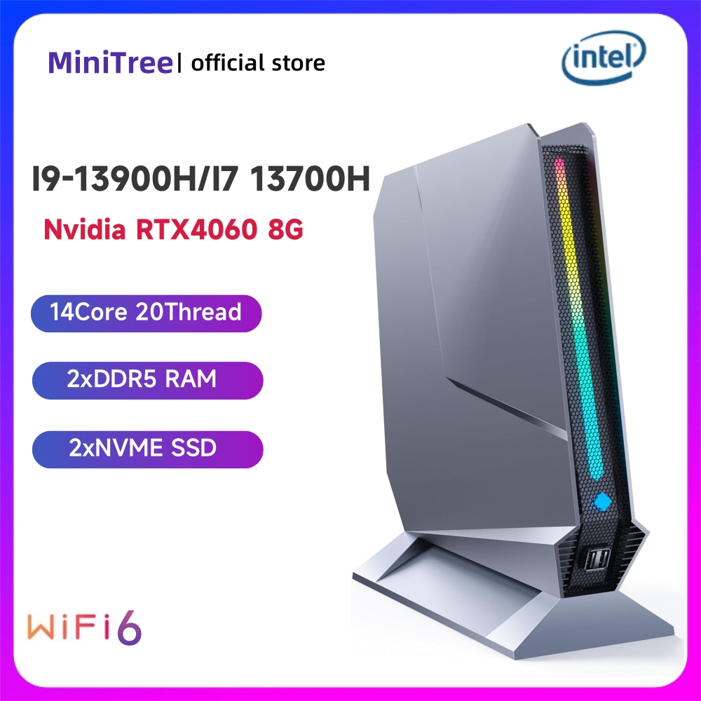 Intel Cpu Core I7 - Desktop Mini Gaming Computer Core i9-13900H