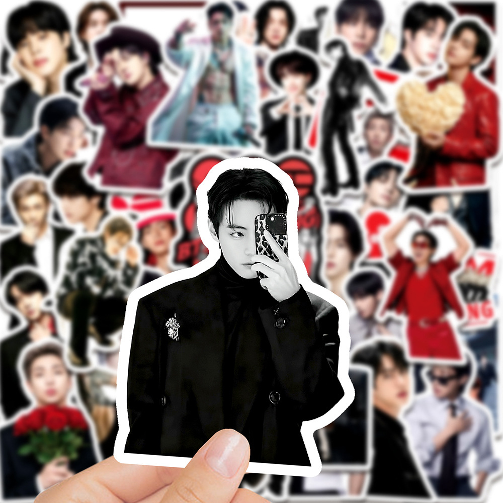 Laptop Accessories Gifts - BTS K-pop Boy Group Stickers 50Pcs
