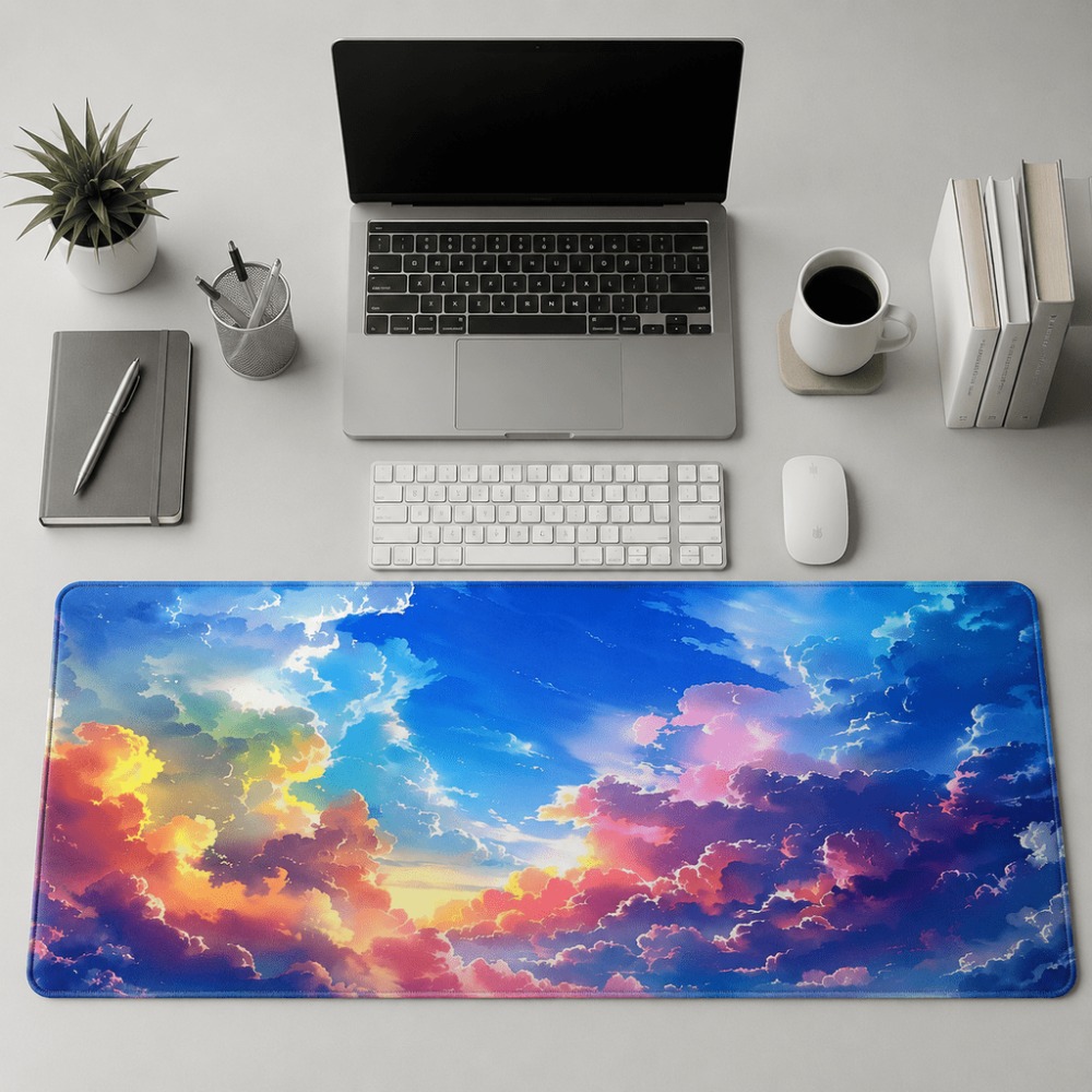 Colorful sunset cloud sky prin - Laptop Accessories Officeworks review and price