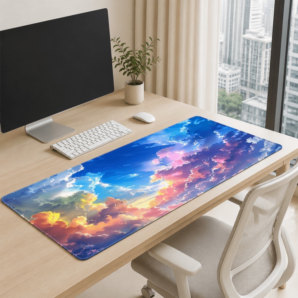 Colorful sunset cloud sky prin - Laptop Accessories Officeworks review and price