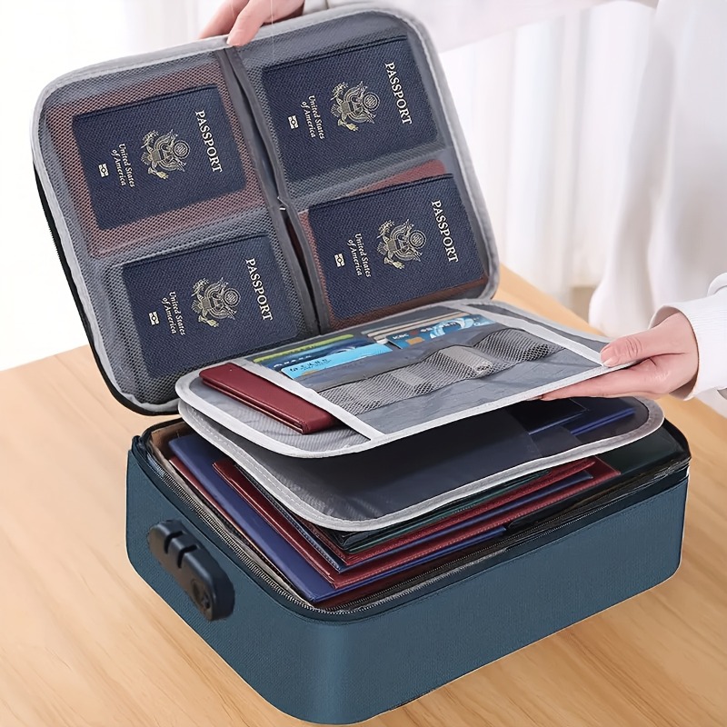 Lockable File Storage Bag,3-La - Laptop Accessories Organizer Bag review and price
