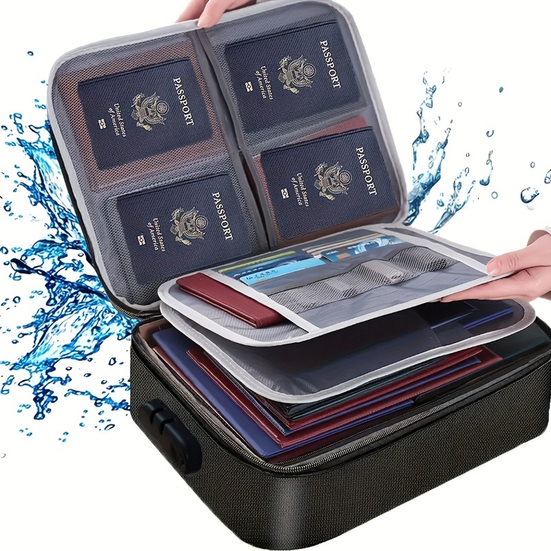 Lockable File Storage Bag,3-La - Laptop Accessories Organizer Bag review and price