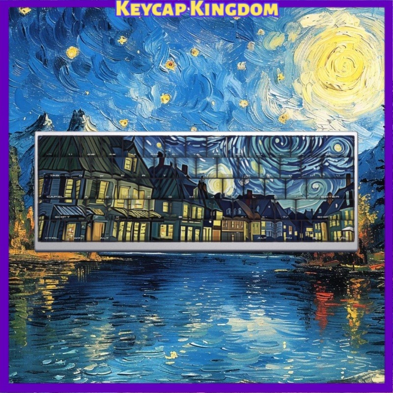 Van Gogh Starry Sky Theme Keyc - Laptop Accessories Gifts review and price
