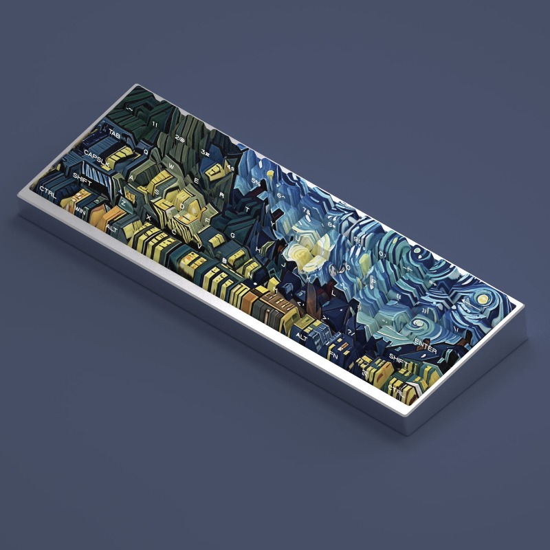 Van Gogh Starry Sky Theme Keyc - Laptop Accessories Gifts review and price