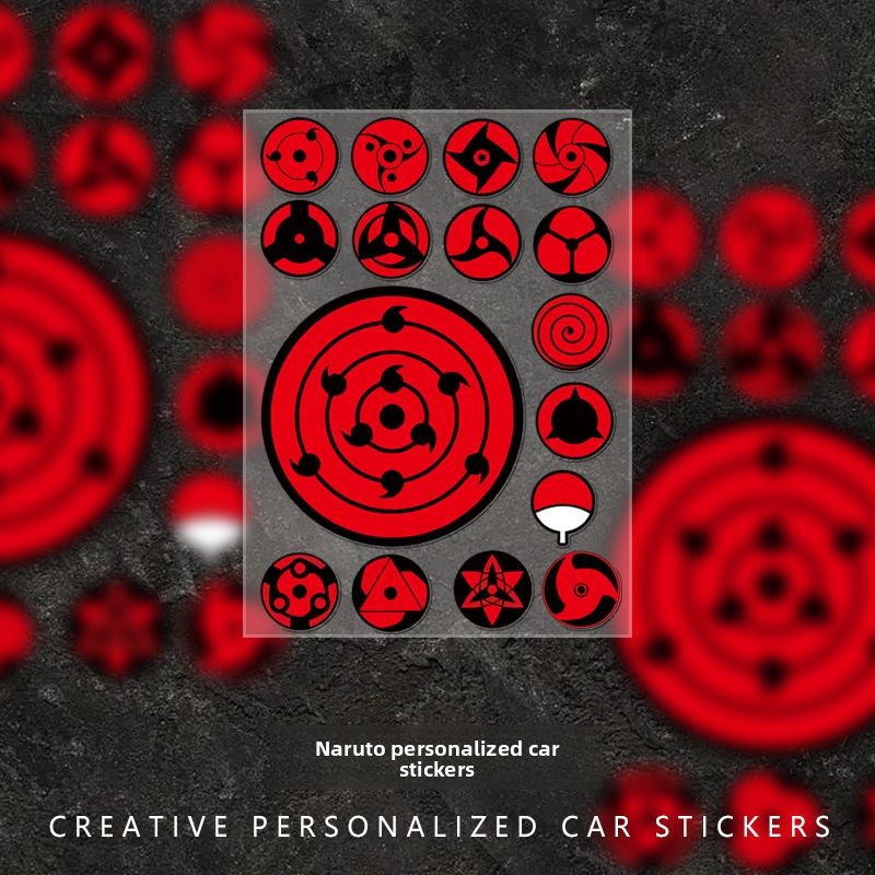 Sharingan Eye Die-cut Sticker  - Laptop Accessories Gifts review and price