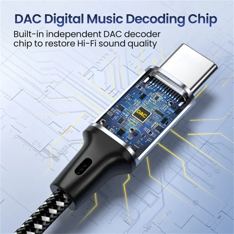 1.5m Type-C to 3.5mm Jack Audi - Laptop Accessories Headphones review and price