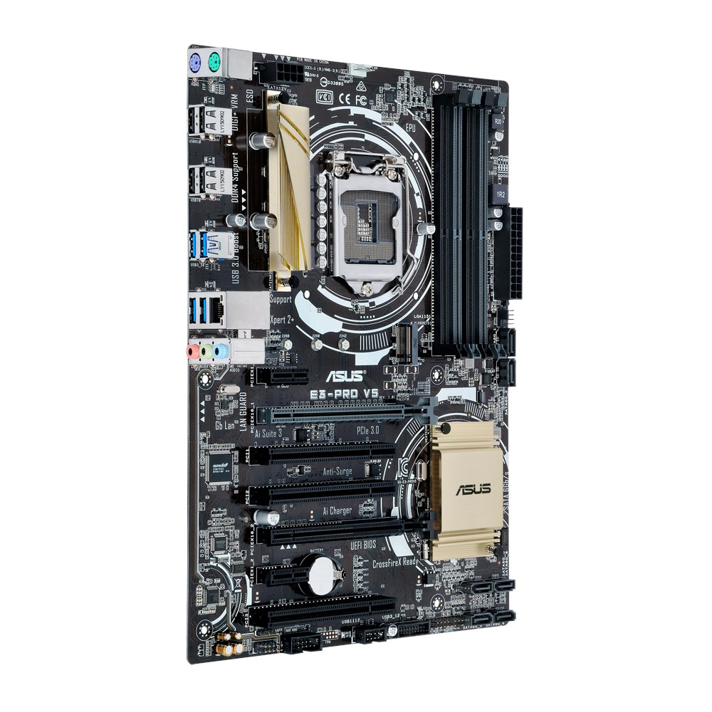 Asus E3-PRO V5 Motherboard LGA - Intel Cpu Core I7 review and price