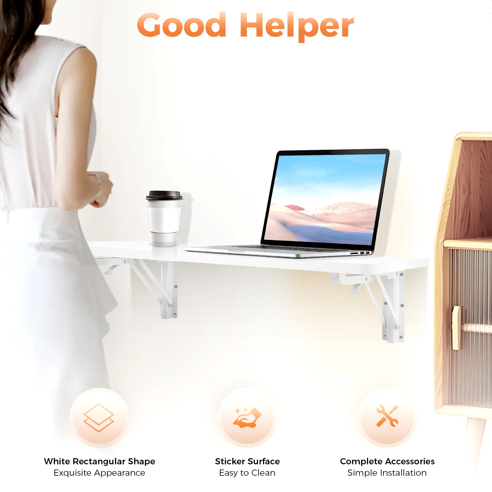 Space Saving Foldable Wall Mou - Laptop Accessories Officeworks review and price