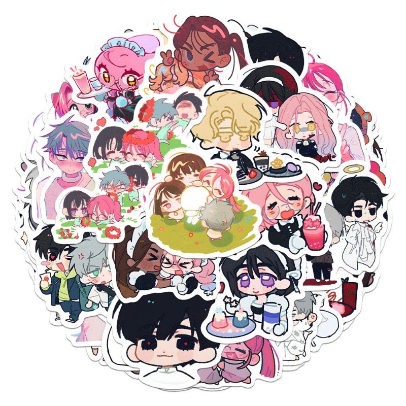 80Pcs/set Cartoon Anime Alien  - Laptop Accessories Gifts review and price