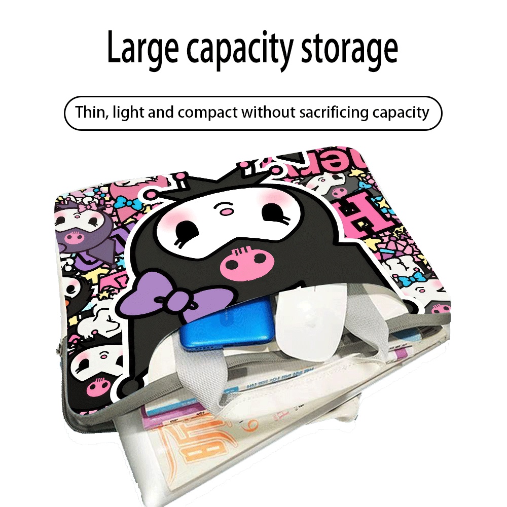 Cute Cartoon Animal Cat Portab - Laptop Accessories Organizer Bag review and price
