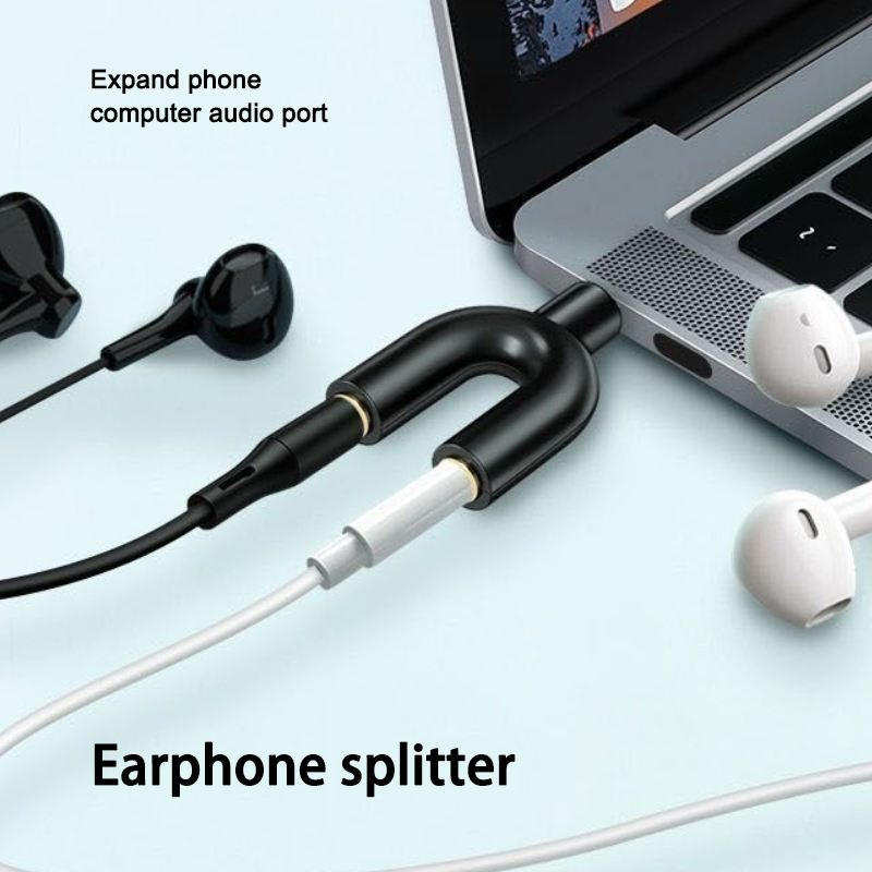 3.5mm headphone splitter micro - Laptop Accessories Headphones review and price