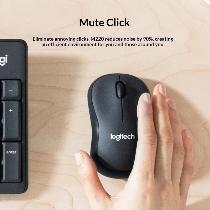 Logitech M220 Wireless Silent  - Laptop Accessories Officeworks review and price