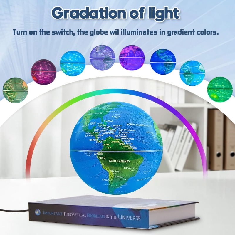 Magnetic Floating Globe with L - Laptop Accessories Light review and price