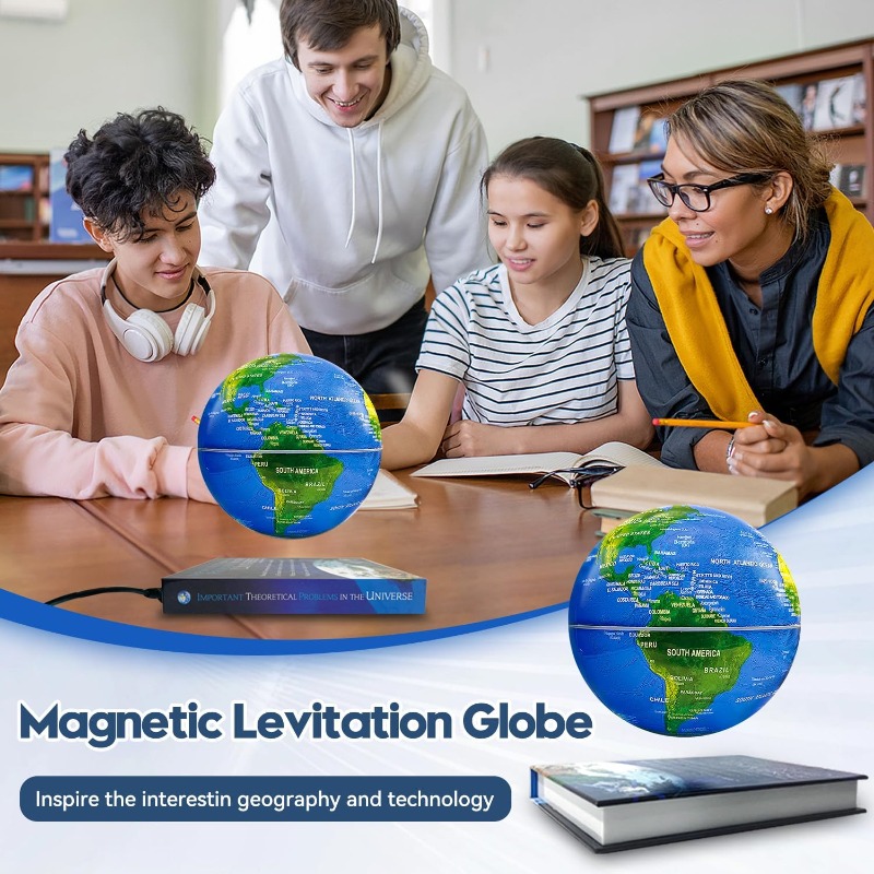 Magnetic Floating Globe with L - Laptop Accessories Light review and price