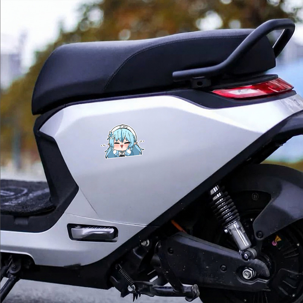Cute Anime Girl Car Sticker Ho - Laptop Accessories Light review and price