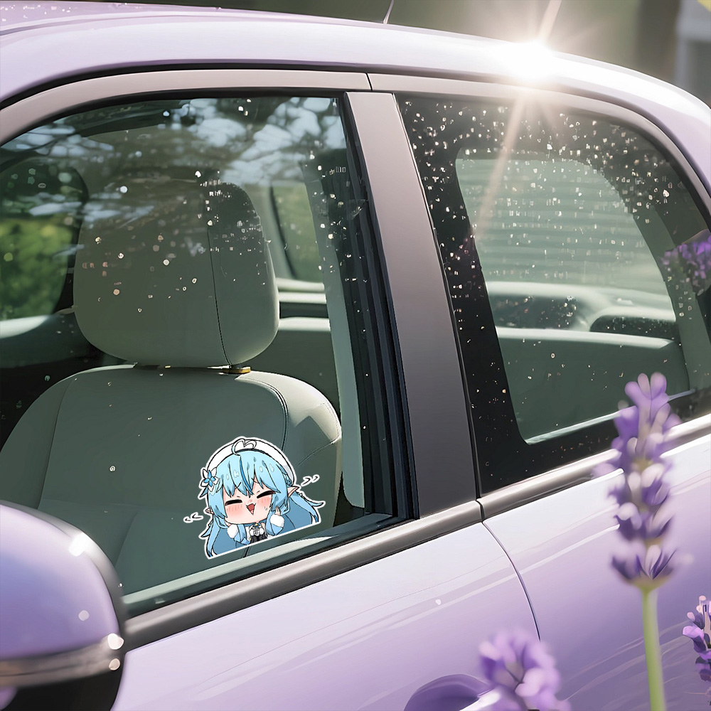 Cute Anime Girl Car Sticker Ho - Laptop Accessories Light review and price