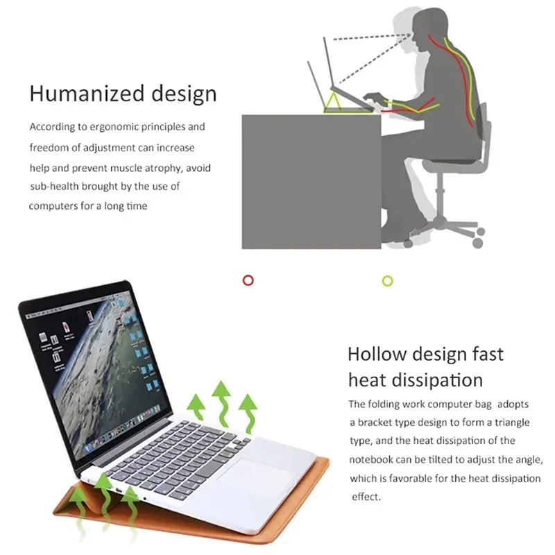 PU Leather with Stand Laptop N - Apple Accessories Laptop review and price