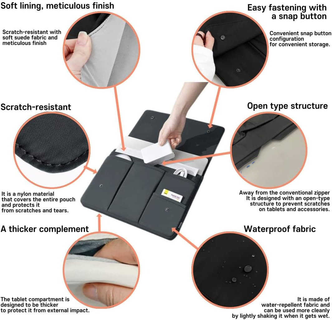 Laptop Sleeve Bag Carrying Cas - Laptop Accessories Organizer Bag review and price