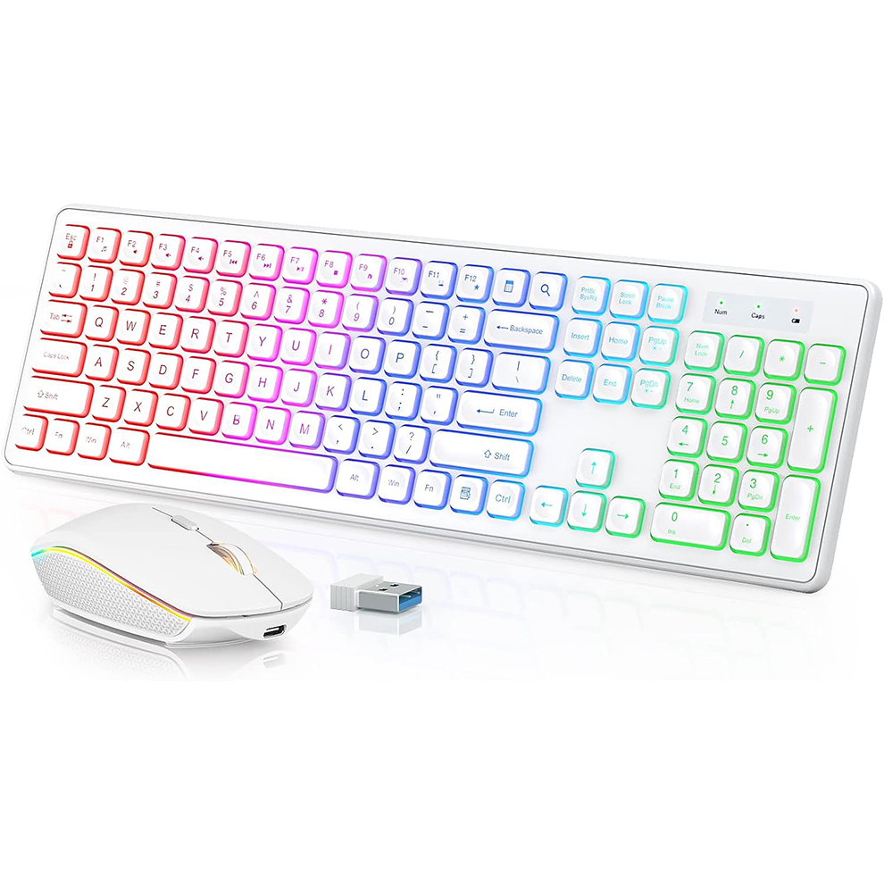 Backlit Wireless Keyboard and  - Laptop Accessories Combo review and price